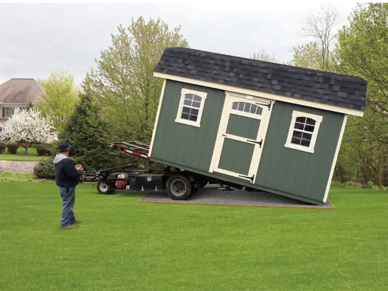 shed delivery