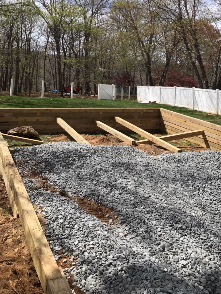 off level pad w bracing