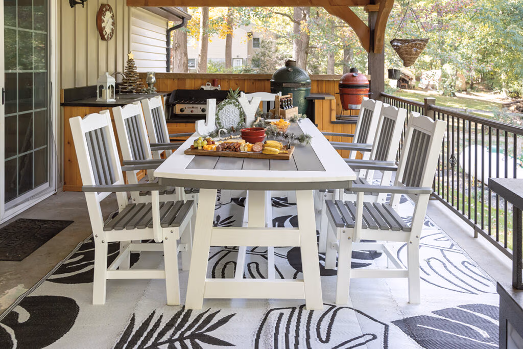 country view lawn furniture dining set
