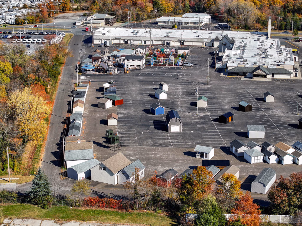 Springwood Structures lot with sheds