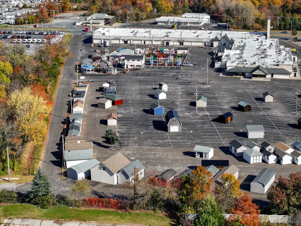 Springwood Structures lot with sheds
