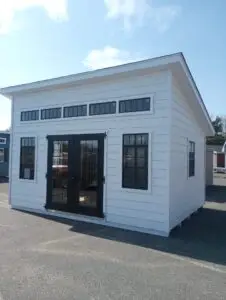 Lean-to shed